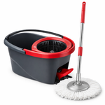 Cubo con Fregona Giratoria sin Pedal – Limpieza Fácil y Eficiente para el Hogar