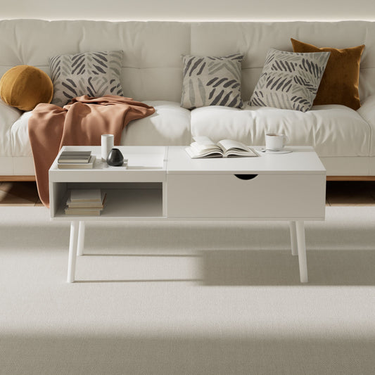 🛋️ Mesa de Centro con Almacenamiento: diseño moderno y orden para tu salón