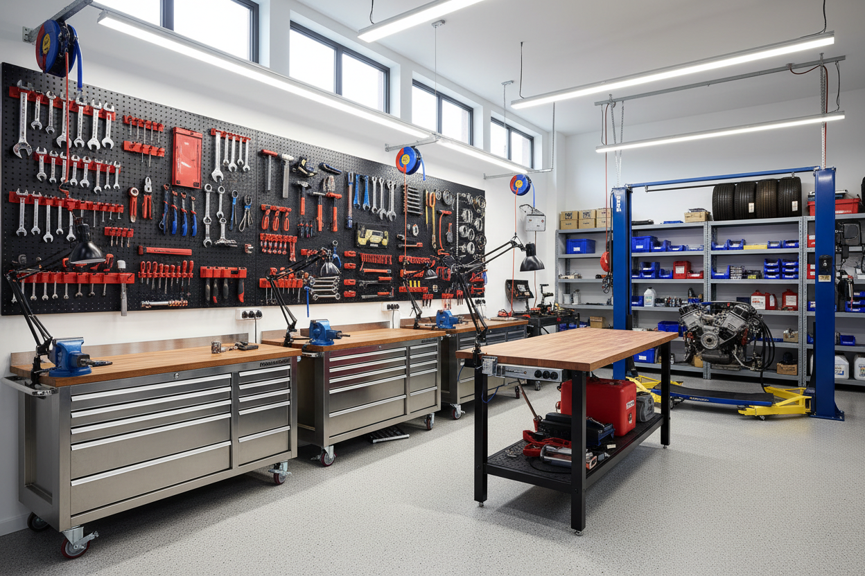 Soluciones para taller y garaje