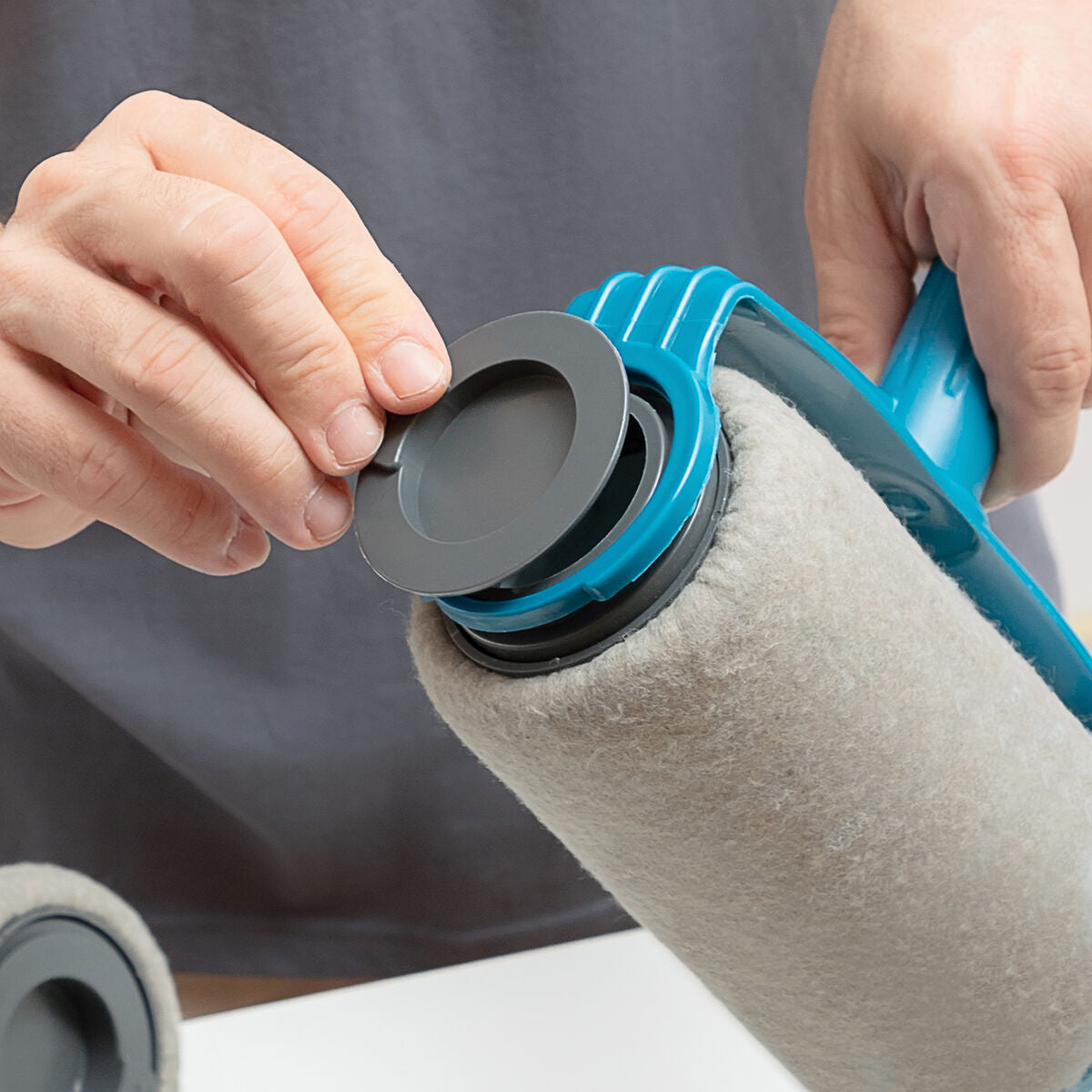 Set de rodillos de pintura rellenables 5 piezas profesional