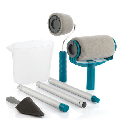 Set de rodillos de pintura rellenables 5 piezas profesional