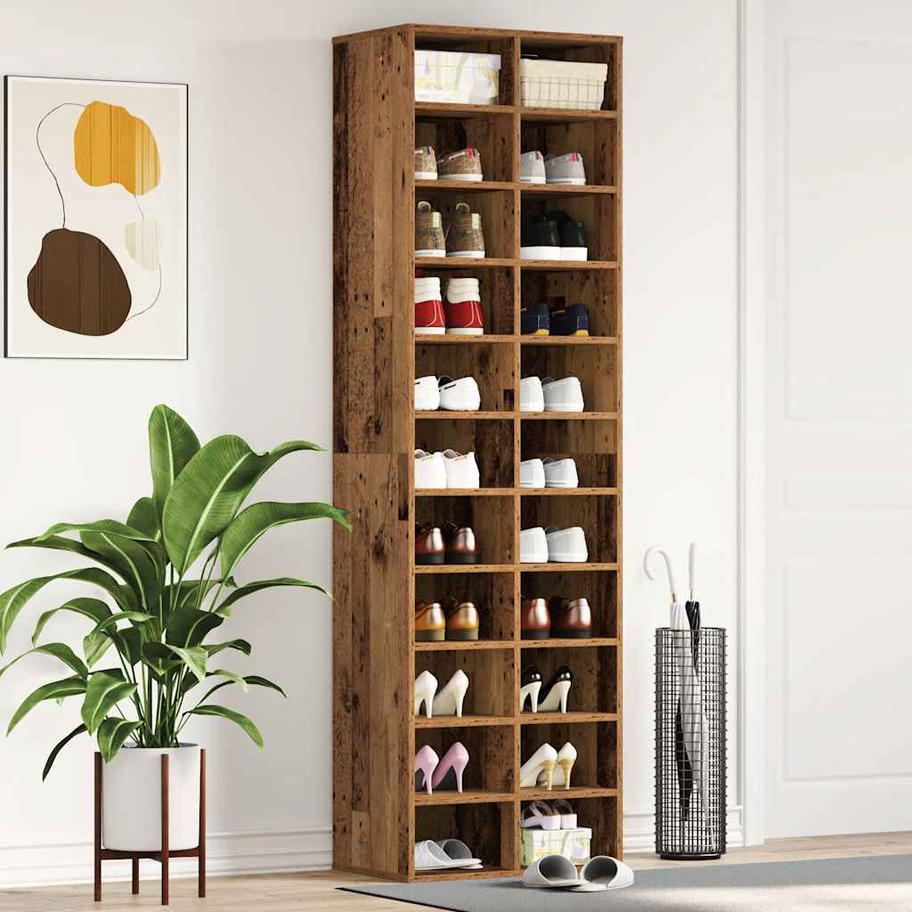 Mueble zapatero de madera ingeniería
