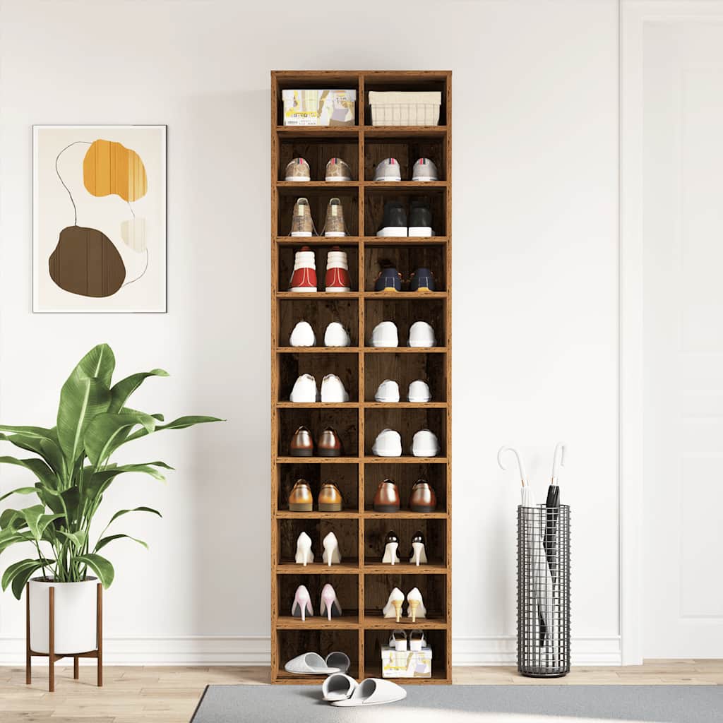 Mueble zapatero de madera ingeniería