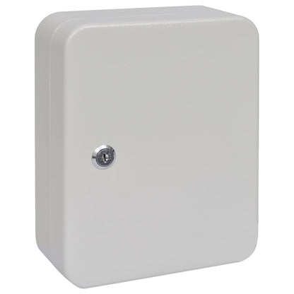 Caja de Llaves con cerradura Marfil 20 x 7,5 x 25 cm Acero