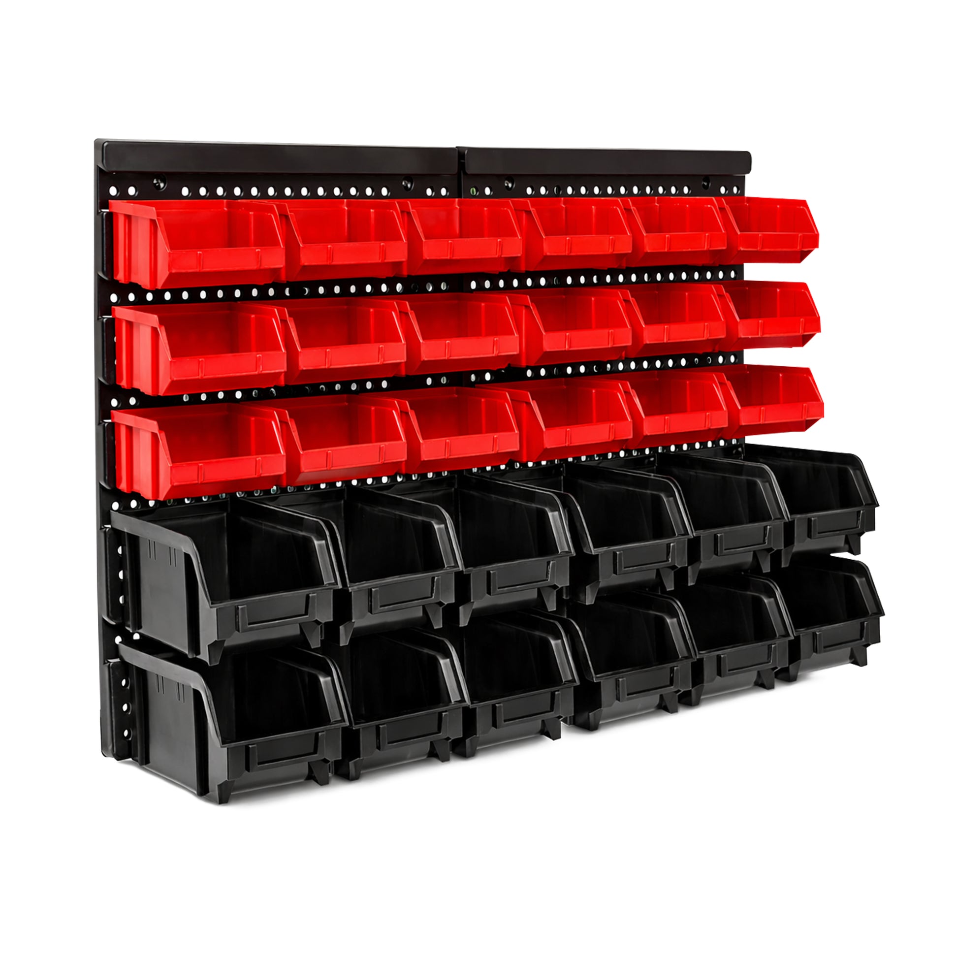 Organizador de Pared para Taller con 30 Cajas de Almacenaje