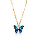 Collar Mariposa Azul