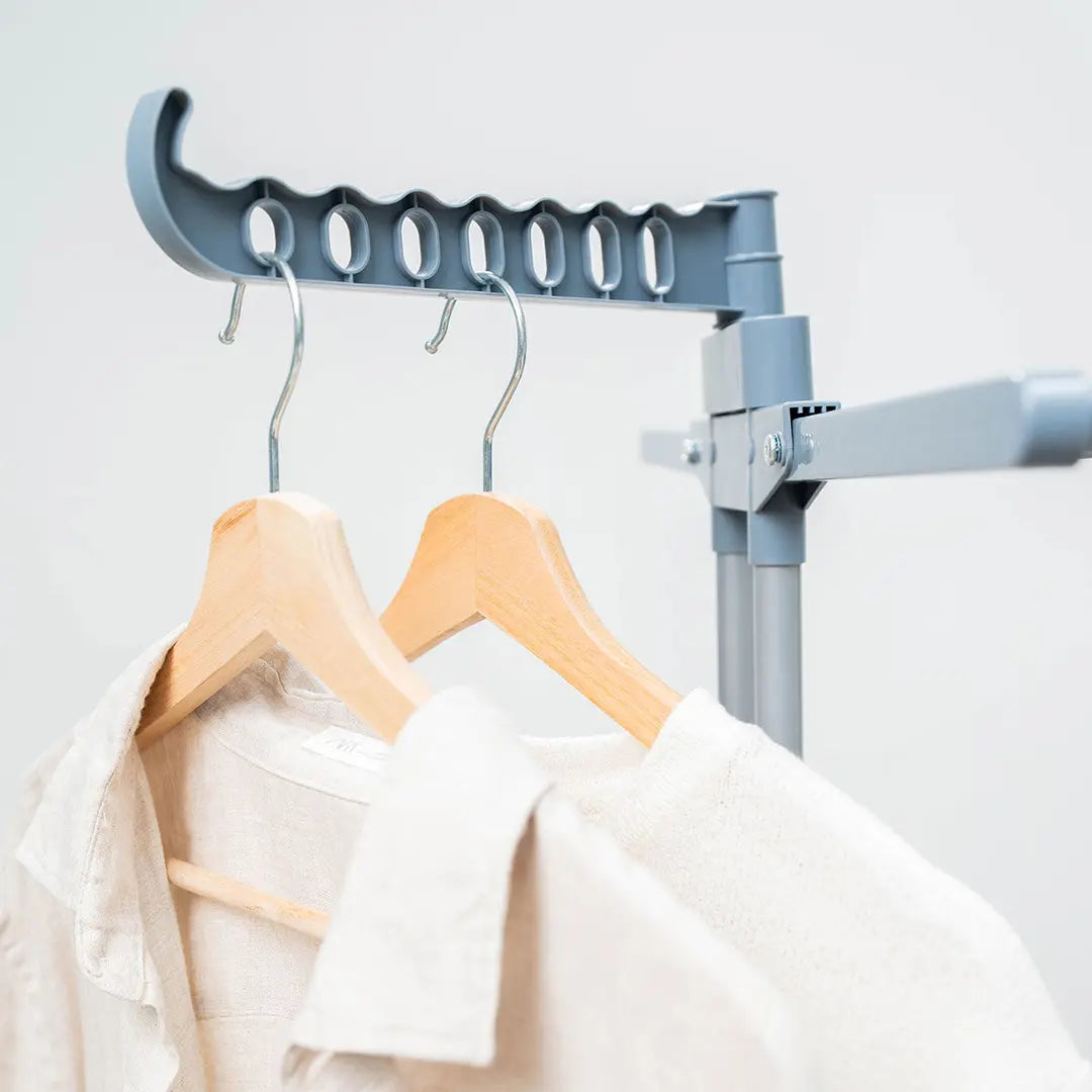 Tendedero Plegable Vertical Extensible con Ruedas Dolver XL 30 Barras