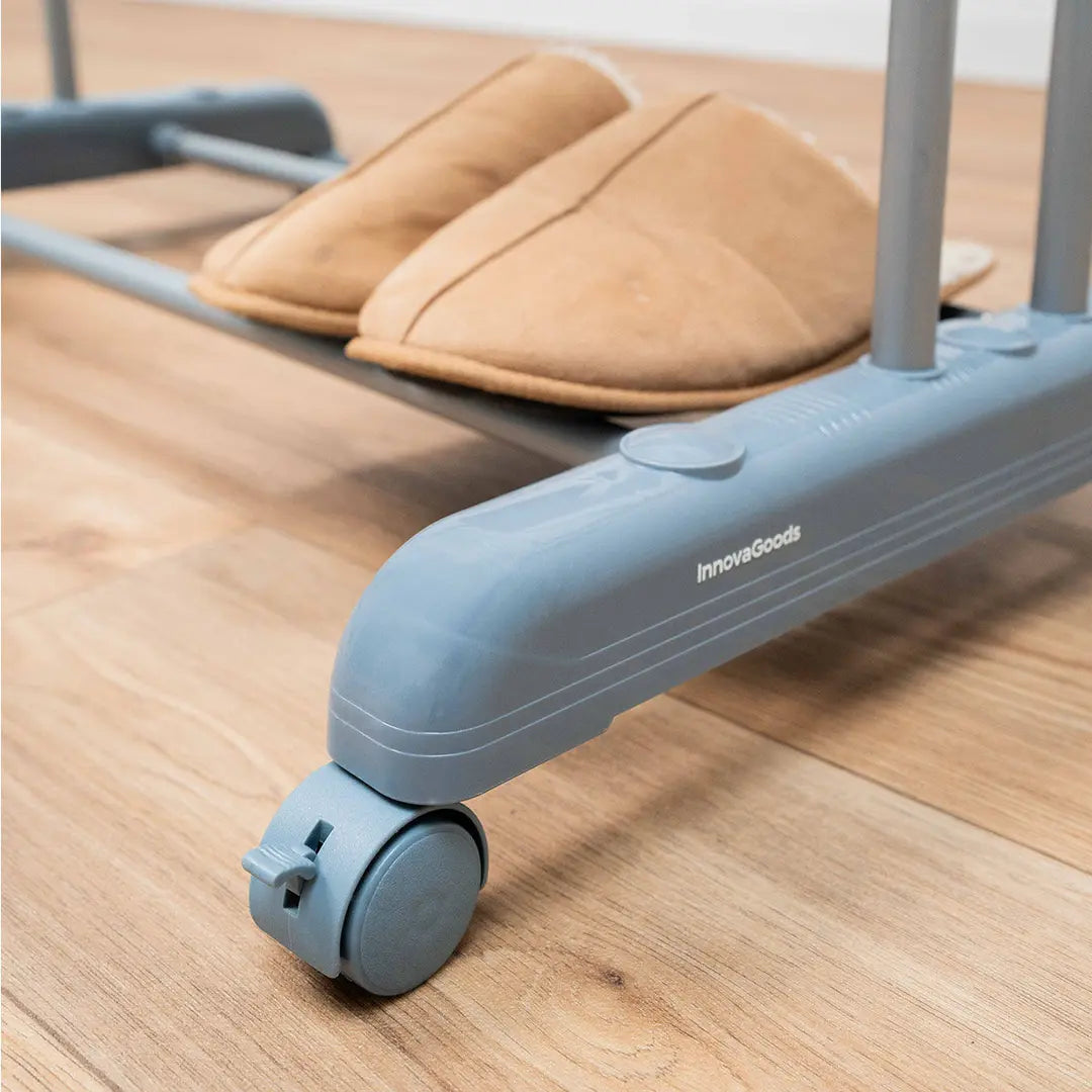 Tendedero Plegable Vertical Extensible con Ruedas Dolver XL 30 Barras